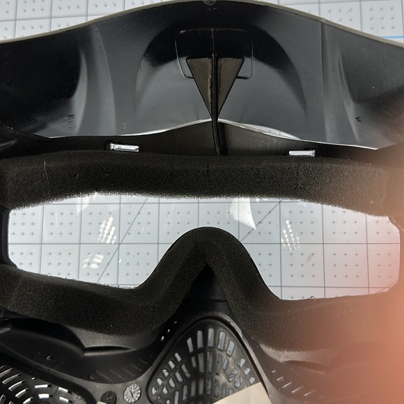 Tippman Paintball Mask with visor and neck strap Black excellent condition. - Picture 4 of 5